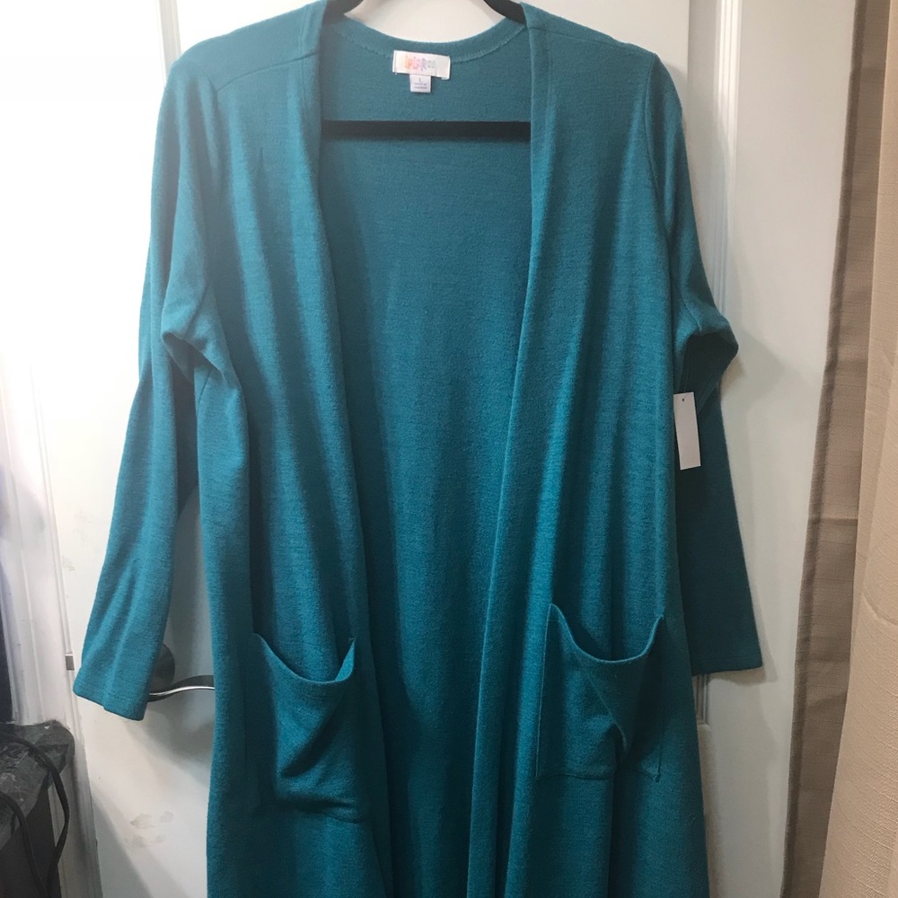 Lularoe BNWT solid green Sarah